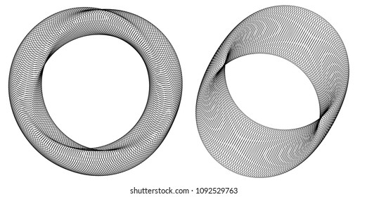 Design elements. Ring circle elegant frame border. Abstract Circular logo element letter O on white background isolated. Creative art. Vector illustration EPS 10 digital for promotion new product