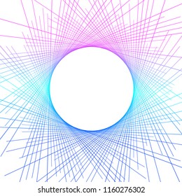 Design elements. Ring circle elegant frame border. Abstract Circular logo element on white background isolated. Creative art. Vector illustration EPS 10 digital for promotion new product