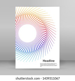 Design elements. Ring circle elegant frame border. Abstract Circular logo element on white background isolated. Creative art. Vector illustration EPS 10 digital for promotion new product 