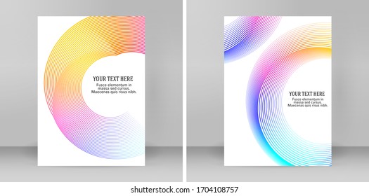 Design elements. Ring circle elegant frame border. Abstract Circular logo element on white background isolated. Creative art. Vector illustration EPS 10 digital for promotion new product