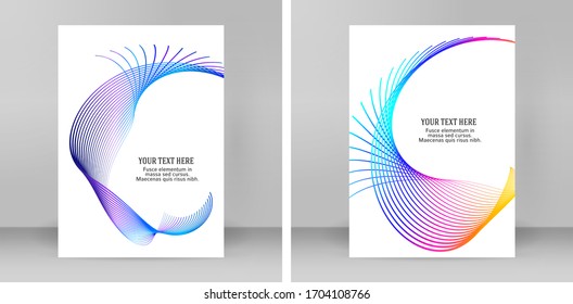 Design elements. Ring circle elegant frame border. Abstract Circular logo element on white background isolated. Creative art. Vector illustration EPS 10 digital for promotion new product