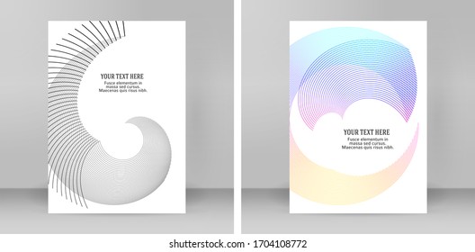 Design elements. Ring circle elegant frame border. Abstract Circular logo element on white background isolated. Creative art. Vector illustration EPS 10 digital for promotion new product