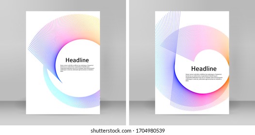 Design elements. Ring circle elegant frame border. Abstract Circular logo element on white background isolated. Creative art. Vector illustration EPS 10 digital for promotion new product