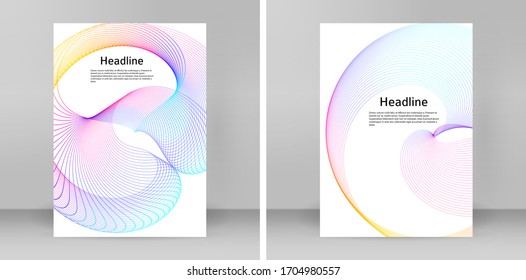 Design elements. Ring circle elegant frame border. Abstract Circular logo element on white background isolated. Creative art. Vector illustration EPS 10 digital for promotion new product