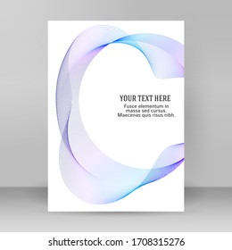 Design elements. Ring circle elegant frame border. Abstract Circular logo element on white background isolated. Creative art. Vector illustration EPS 10 digital for promotion new product