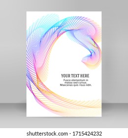 Design elements. Ring circle elegant frame border. Abstract Circular logo element on white background isolated. Creative art. Vector illustration EPS 10 digital for promotion new product