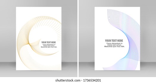 Design elements. Ring circle elegant frame border. Abstract Circular logo element on white background isolated. Creative art. Vector illustration EPS 10 digital for promotion new product