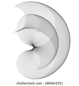 Design elements. Ring circle elegant frame border. Abstract Circular logo element on white background isolated. Creative art. Vector illustration EPS 10 digital for promotion new product