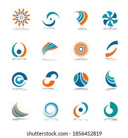 Abstract Logo Set Business Company Corporate Stock Vector (Royalty Free ...