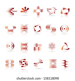 Design Elements Set - Isolated On White Background - Vector Illustration, Graphic Design Editable For Your Design