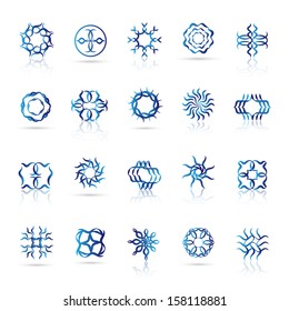 Design Elements Set - Isolated On White Background - Vector Illustration, Graphic Design Editable For Your Design