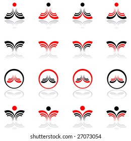 Design elements set. Vector.