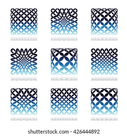 Design elements set. Vector art.