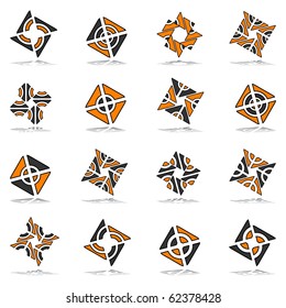 Design elements set. Vector illustration.