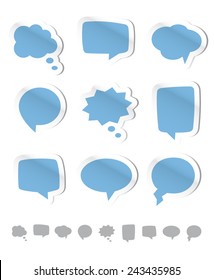 Design elements - Speech bubbles - Illustration