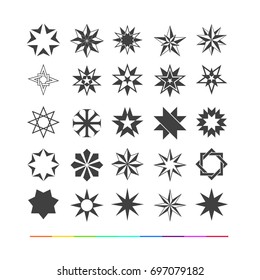 Design elements - stars icon