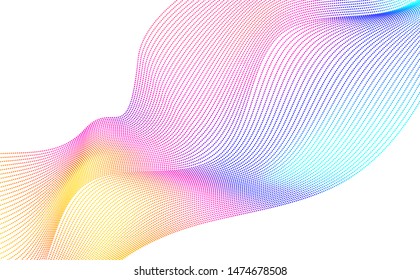 Design elements symbol Editable icon - Halftone circles, halftone dot pattern on white background. Vector illustration eps 10 frame with black abstract random dots for technology booklet layout page