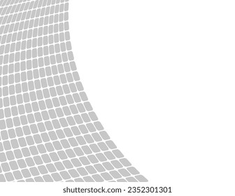 Design elements symbol Editable icon - Halftone dot pattern on white background. Vector illustration eps 10 frame with black abstract random dots for technology, big data