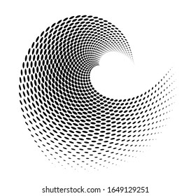 Design elements symbol effect dots fingerprint - Editable icon - silhouette heart, isolated on white background. Lines thick outline style Vector illustration eps 10 created using Valentines day