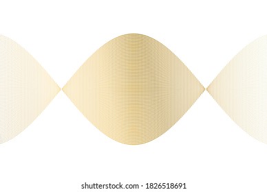 Design elements symbol effect dots construction - Editable icon - isolated gold lines on white background. Dotted outline style Vector illustration eps 10 backdrop for business card, layout leaflet