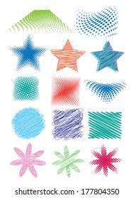 design elements and textures