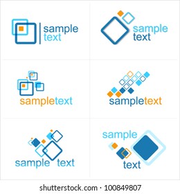 Design elements. Vector.