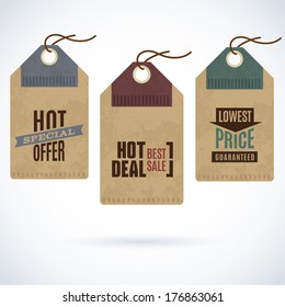 design elements vector design component of trading mark on old-fashioned paper label design elements crowd special season pile luxurious series best value retail worth coupon illustration graphical vi