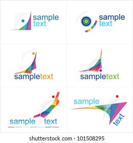 Design elements. Vector. Icons set.