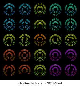 Design elements. Vector set for design.