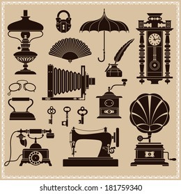 Design Elements -?? Vintage Ephemera And Objects Of Old Era