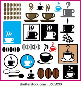 DESIGN ELEMENTS VOL COFFEE BREAK VECTOR 01