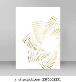 Design elements. Wave glittering lines. Abstract glow wavy stripe on white background isolated. Brush mesh bright glow effect creative line art. Vector illustration EPS 10 art deco style for wedding