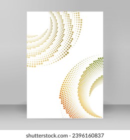 Design elements. Wave glittering lines. Abstract glow wavy stripe on white background isolated. Brush mesh bright glow effect creative line art. Vector illustration EPS 10 art deco style for wedding