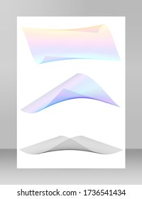 Design elements. Wave of many black lines circle twist. Abstract wavy stripes on white background isolated. Vector illustration EPS 10 with lines created using Blend Tool for promotion presentation