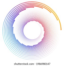 Design elements. Wave of many glittering swirl. Abstract glow wavy stripes on white background isolated. Creative art. Vector illustration EPS 10.  Colourful waves with lines created using Blend