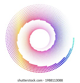 Design elements. Wave of many glittering swirl. Abstract glow wavy stripes on white background isolated. Creative art. Vector illustration EPS 10.  Colourful waves with lines created using Blend