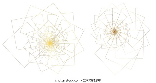 Design elements. Wave of many glittering lines. Abstract vertical glow wavy stripes on white background isolated. Creative line art. Vector illustration EPS 10 art deco style for wedding invitation