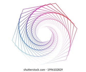 Design elements. Wave of many gray lines. Abstract wavy stripes on white background isolated. Creative line art. Vector illustration EPS 10. Colourful shiny waves with lines created using Blend Tool.