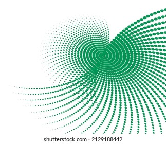 Design elements. Wave of many purple lines circle ring. Abstract vertical wavy stripes on white background isolated. Vector illustration EPS 10. Colourful waves with lines created using Blend Tool