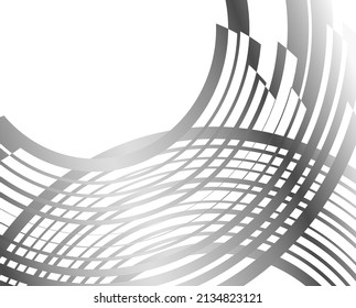 Design elements. Wave of many purple lines circle ring. Abstract vertical wavy stripes on white background isolated. Vector illustration EPS 10. Colourful waves with lines created using Blend Tool