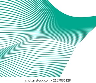 Design elements. Wave of many purple lines circle ring. Abstract vertical wavy stripes on white background isolated. Vector illustration EPS 10. Colourful waves with lines created using Blend Tool