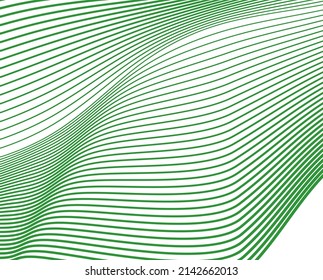 Design elements. Wave of many purple lines circle ring. Abstract vertical wavy stripes on white background isolated. Vector illustration EPS 10. Colourful waves with lines created using Blend Tool