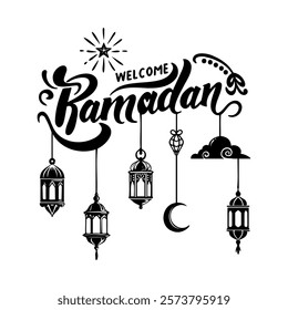design elements for welcoming Ramadan Kareem