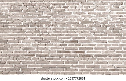 Design elements White antique brick wall