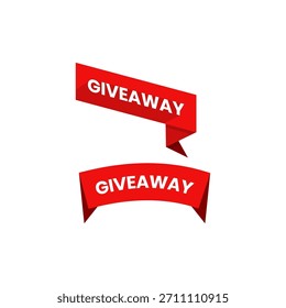 Elementos de diseño con la palabra sorteo con diferentes Formas