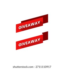 Elementos de diseño con la palabra sorteo con diferentes Formas