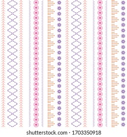 Design embroidery pattern beautiful for cafe wallpaper.