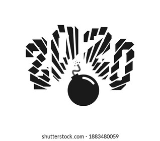 Design of end of 2020 year