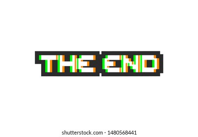 design of the end icon