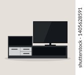 Design of entertainment room with tv